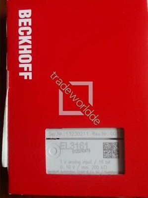 1PC New BECKHOFF PLC module EL3161