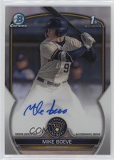 2023 Bowman Draft Chrome Prospect Refractor 17/499 Mike Boeve #CDA-MB Auto 0co5
