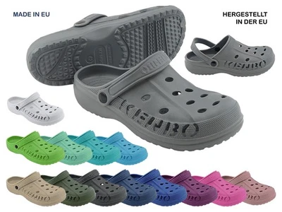 Clogs Gartenschuhe Badeschuhe Pantoletten Hausschuh Freizeit Praxis Gr26-49/1801 - Bild 1 von 2