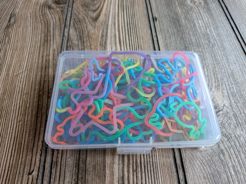 Sillybandz Party Pack of 57~ Multicolor Silicone Bangle Bracelets Unisex Kids