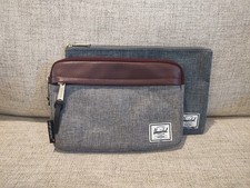 Herschel Supply Co x Virgin Atlantic marsupio imbottito con zip + marsupio grigio usato