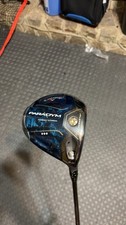 Callaway Paradym driver 1-wood forged carbon black blue golf club