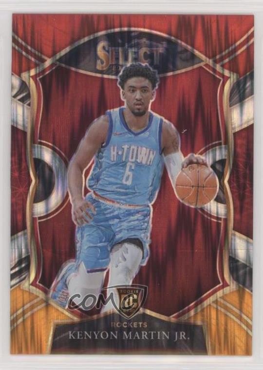 2020 Panini Select Concourse Red White Orange Flash Prizm Kenyon Martin Jr 0jr6