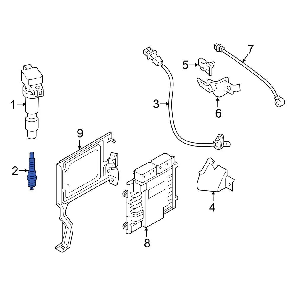 For Hyundai Sonata 2011-2017 Hyundai 1884909085 Spark Plug