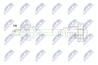NTY Antriebswelle NPW-AU-085 FüR Audi