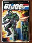 G.I. Joe Night Viper 1989 On Card Sealed  Complete Vintage
