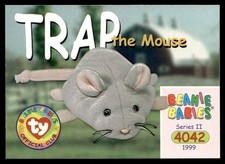 1999 Beanie Babies Series 2 Trap the Mouse #242