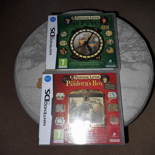 Professor Layton DS Konvolut Nintendo DS Komplett UK PAL