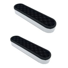 2 PCS Black Silicone Makeup Brush Holder Cosmetic Storage Box Desk Organizer