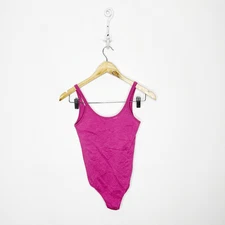 Lululemon Ebb To Street Bodysuit pink lychee0 Light Support, B/C Cups womens 2