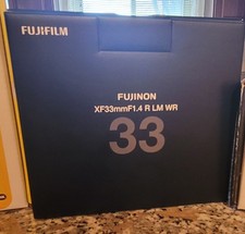 Fujifilm XF Aspherical 33mm f/1.4 R LM WR Lens - Black NEW