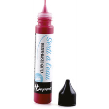H Dupont 6x Gutta/Serti auf Wasserbasis, 25ml, Karminrot - Karmin DU0630025420C