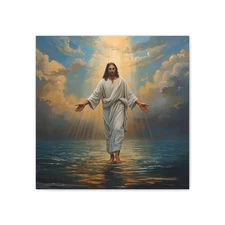 Jesus Artwork, Religious Decor, Spiritual Gift, Inspirational Home Decor