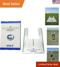 Golf Training Aid for Adults: Enhance Ball Striking Swing Precision - Compact
