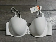 warner's No Side Effects Underarm-Smoothing Comfort Underwire Lightly Lined 38B