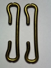 MILLS RIFLE CARTRIDGE BELT HEAVY “C” CLOSURES, MATCHED SET OF TWO, ORIGINALS