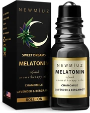 Melatonin Deep Sleep Essential Oil Roll on Calming Aromatherapy Stick Lavender B