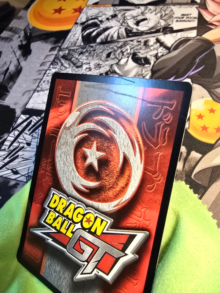 DBZ CCG DRAGON BALL Z GT GOKU THE SS4 BATTLER LV4 #119 LIMITED FLAT FOIL NM/DM - Image 3 of 3