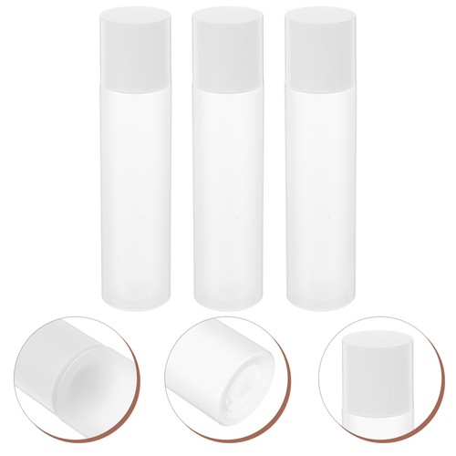 3 Pcs Travel Liquid Bottles Size Makeup Dispensers Lotion Container Small for - Zdjęcie 3 z 12
