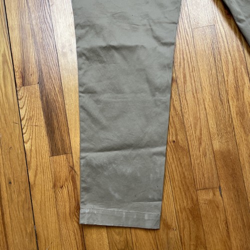 Banana Republic Aiden Chino Hose Herren 36 x 30 schmale Passform flache Vorderseite gerade braun - Bild 16 von 17