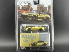 Mini GT Nissan Z VeilSide FFZ400 Gold Chrome #985 1/64