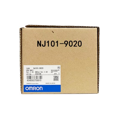 OMRON NJ101-9020 Database Connection CPU Unit New in Box ZYSD