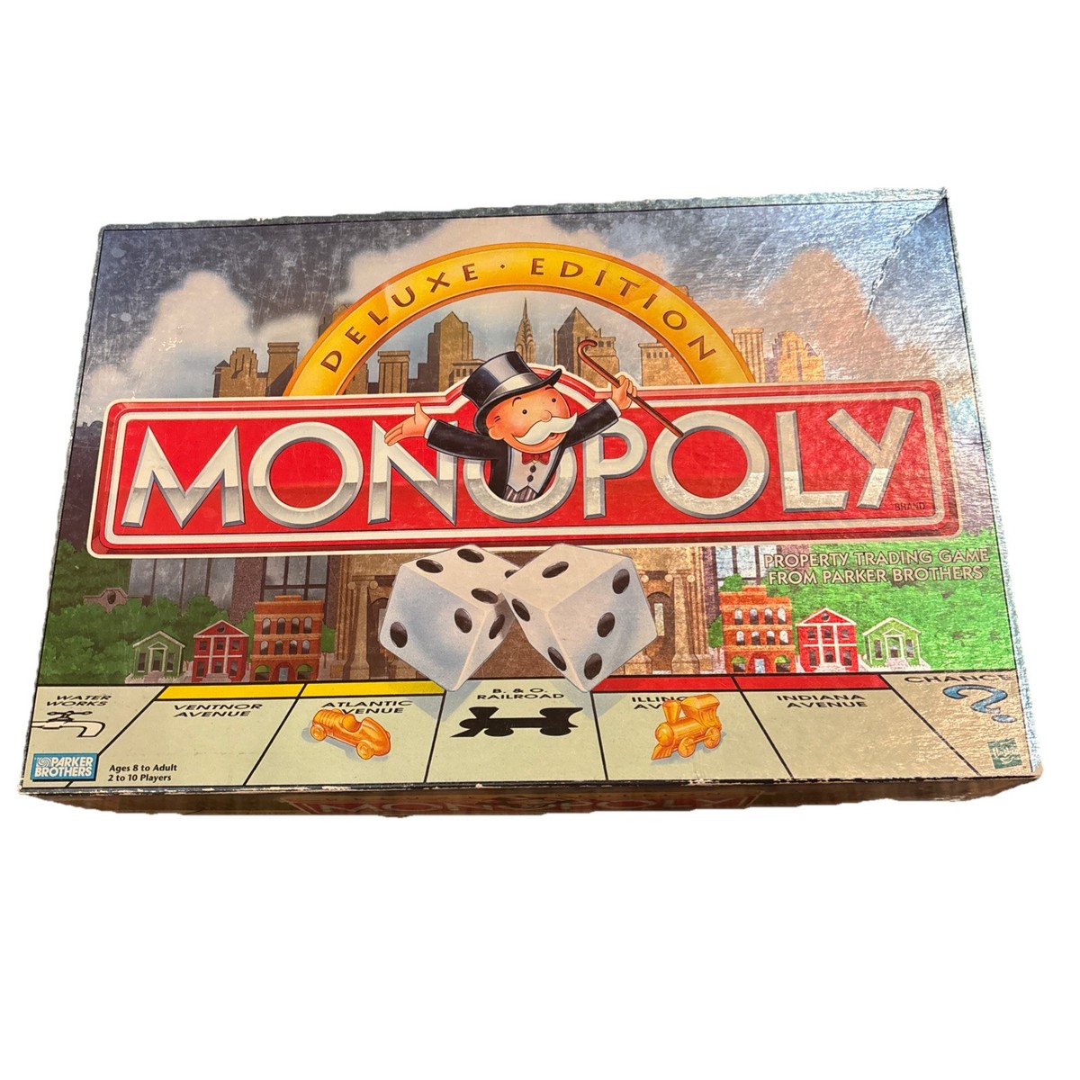 Vintage Parker Brothers MONOPOLY Deluxe Edition Board Game | eBay
