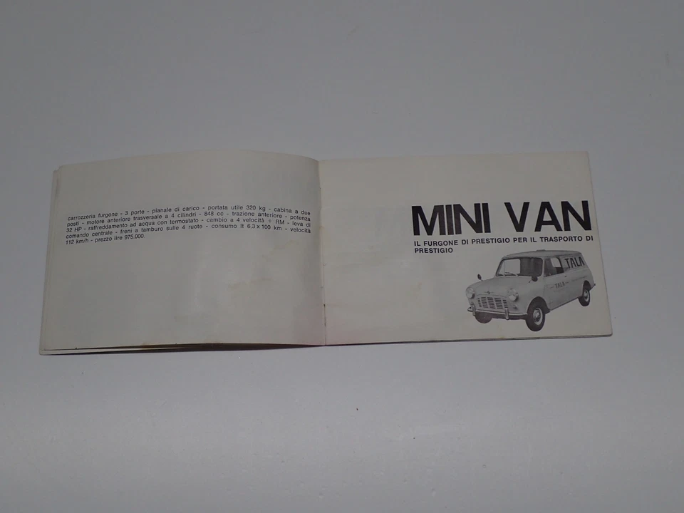 BMC AUSTIN MG MORRIS COOPER AUSTIN HEALEY CARATTERISTICHE TECNICHE 1965 - Immagine 4 di 4