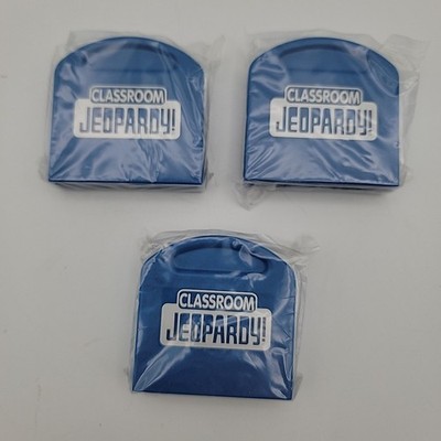 CLASSROOM JEOPARDY blank game cartridge EI7922 for 7920 7910 LOT OF 3