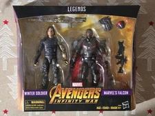 WINTER SOLDIER & FALCON Marvel Legends 6" Action Figure sealed MIB Best Buy