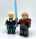 Custom Satine Kryze & Obi-Wan Kenobi (Death Watch) minifigures - Lego star wars