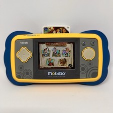 Vtech MobiGo Kids Touch Learning System  7 Games  Protective Case TESTED WORKS