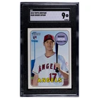 New ListingShohei Ohtani Rookie #600 SGC 9 2018 Topps Heritage Baseball Card MLB
