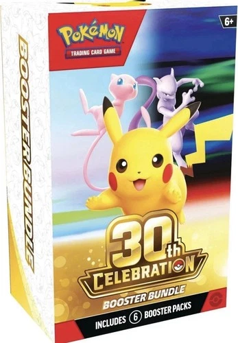 3x Pokemon 30th Anniversary Booster Bundle Boxes - PRE SALE