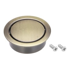 Doigt Tirage Affleurant Poignée 4pcs Externe Diamètre 42mm Bronzé avec Vis