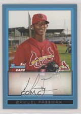 2009 Bowman Prospects Blue 390/500 Sam Freeman Samuel Freeman #BP14 0q3