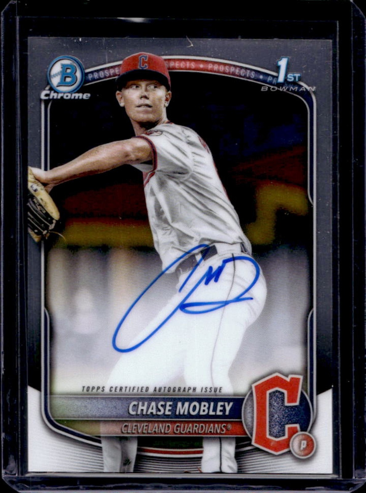 2025 Bowman Chase Mobley Chrome Auto 1st #CPA-CMY Guardians