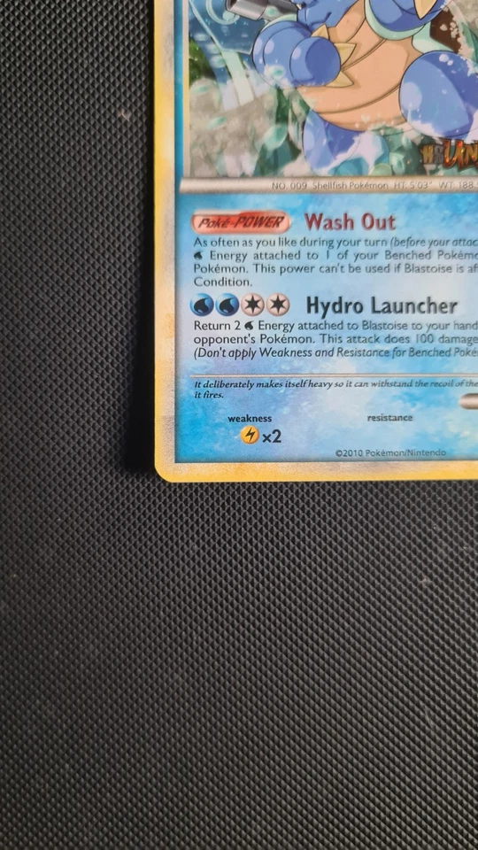 Pokemon Blastoise pre-release HG&SS Unleashed Promo 13/95 PSA 9 Mint - Image 2 of 4