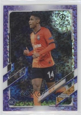 2020 Chrome UEFA Champions League Purple Mini-Diamond Refractor 27/250 Tete 1u6