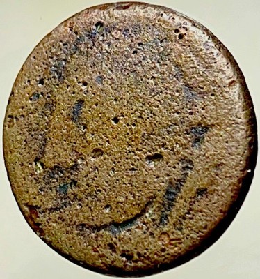 Ancient Punic Coin 100BC-20BC Hercules Melkart 2 Tuna City of Gadir Gades Scarce