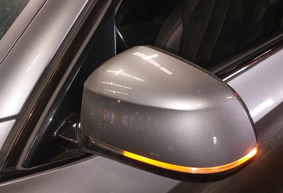 2014-2018 宝马 X5 (F15) 左门镜 P-FOLD 相机加热自动失明(灰色) — 第 2/4 张图片