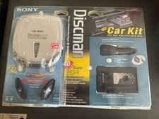 Sony Discman D-E456CK Car Kit ESP2 CD Player with Cassette Adaptor FAST SHIPPING