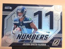 2023 PANINI ZENITH FOOTBALL JAXSON SMITH-NJIGBA BEHIND THE NUMBERS #12