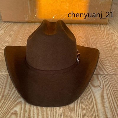 Western Cowboy Movie Clothing Hat UV Protection Horse Riding Fedora Unisex Wool