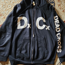 Independent  Black Mens Zip Hoodie/Dead Cross...