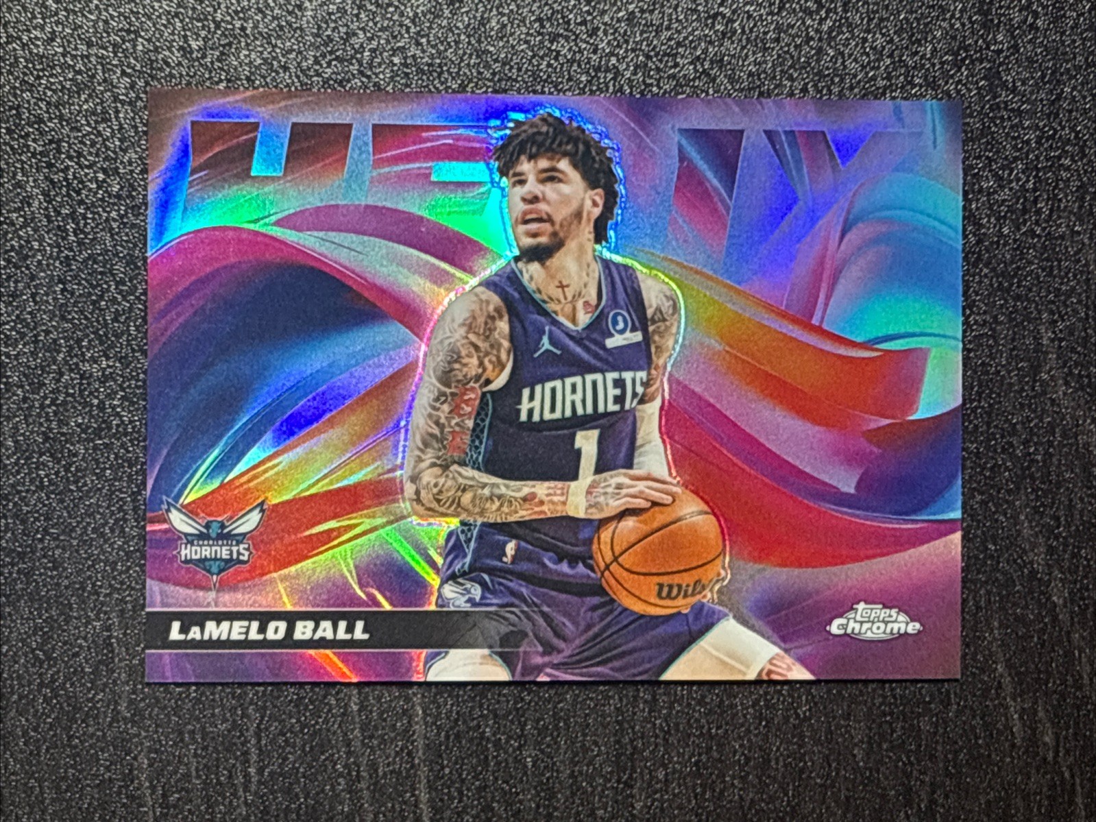 Lamelo Ball Helix 2025 Topps Chrome H-7