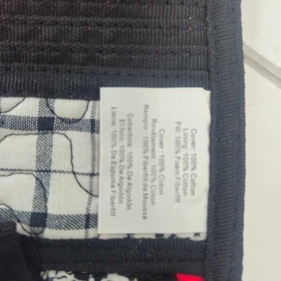 Donna Sharp Quilted Patchwork Wallet Black White … - image 8