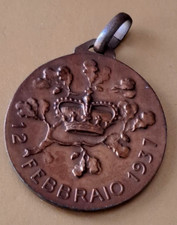 medaglia commemorativa  1937 ae Vittorio Emanuele III  Fdc