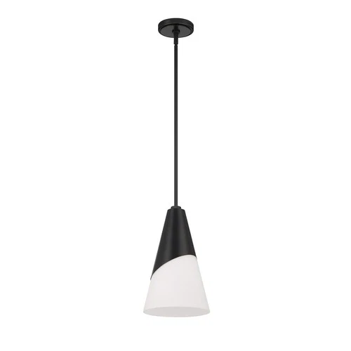 Crystorama Lighting Group TOR-901 Tori 3 Light 9"W Mini Pendant - Black - Picture 11 of 11
