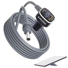 3 in 1 Car Power Cable for Starlink Mini Cigarette Lighter Adapter, Car Charg...